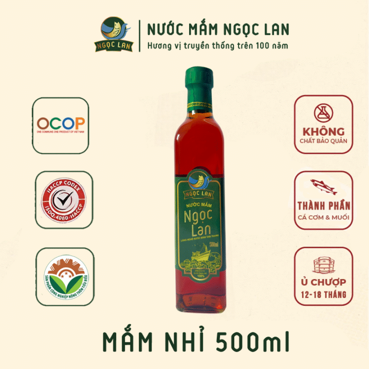 Nước mắm Ngọc Lan 500ml
