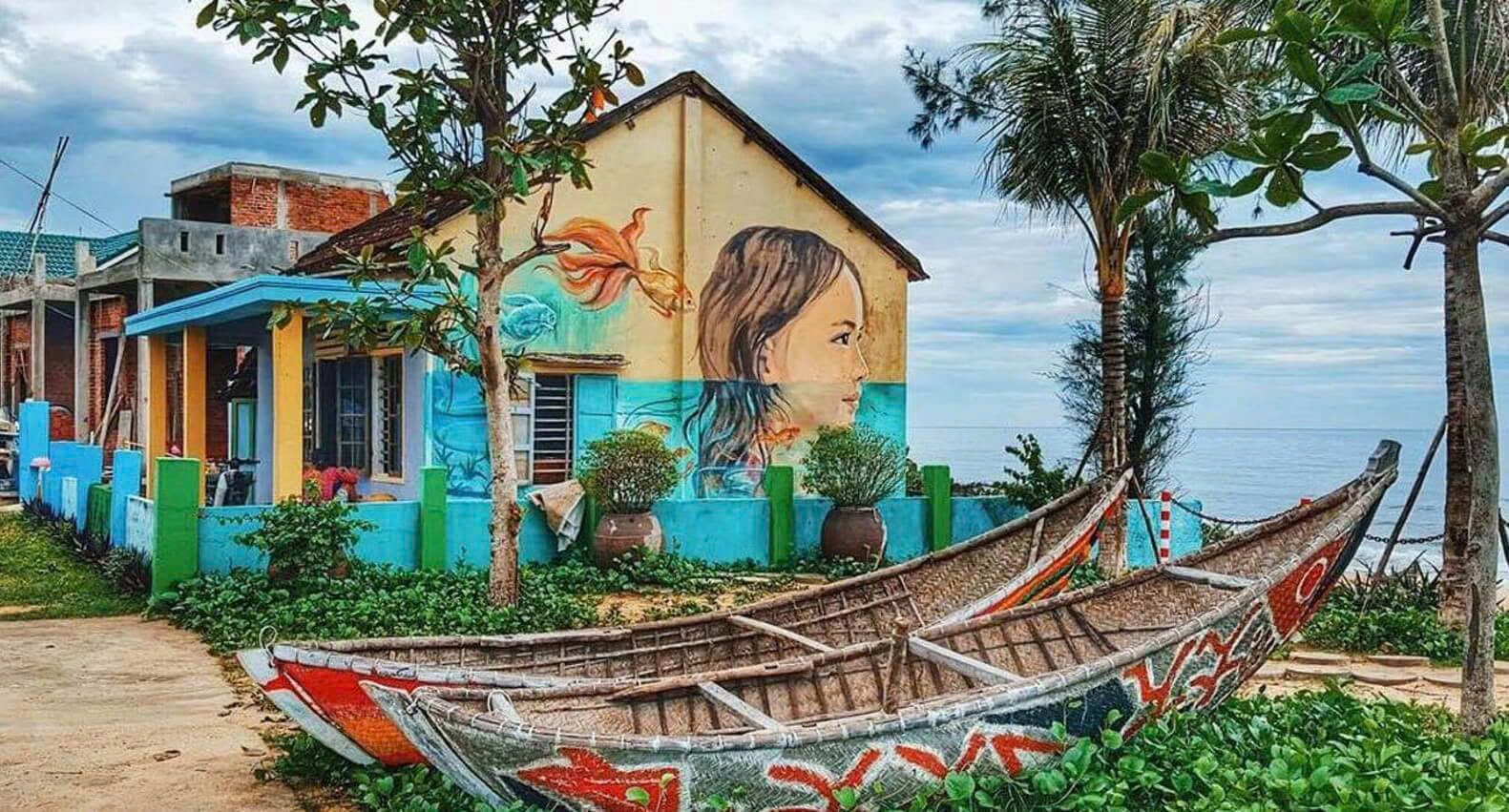 Làng Bích họa Tam Thanh thơ mộng