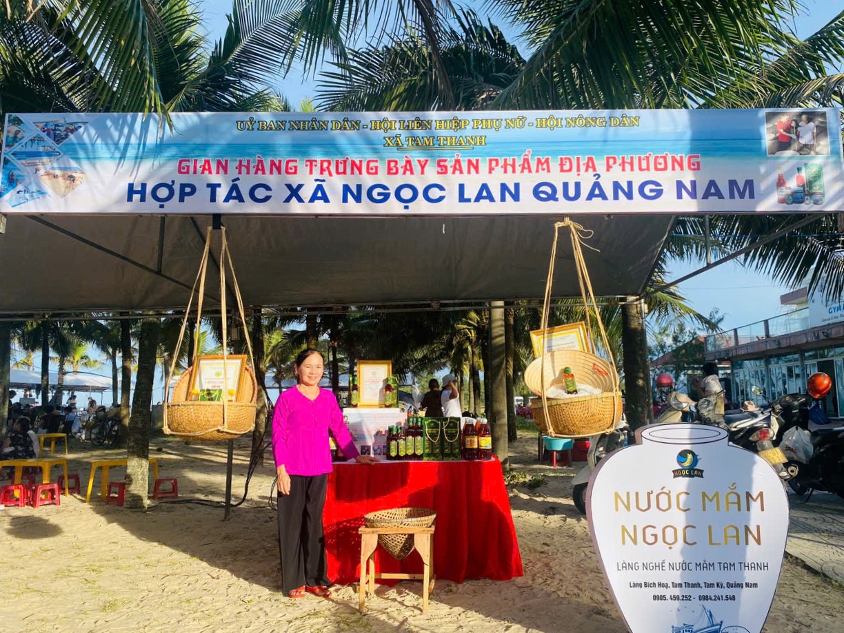Không gian trưng bày tại Lễ hội