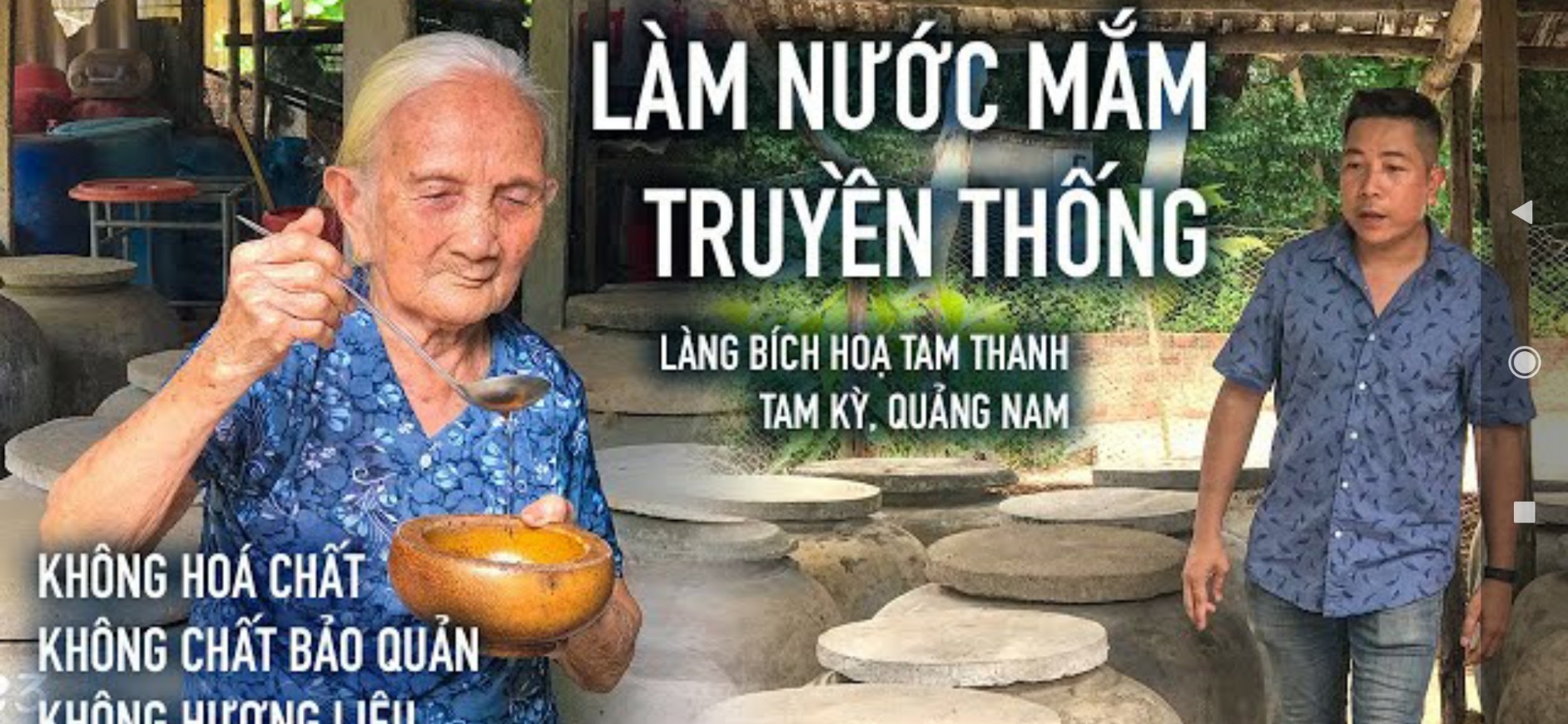 Generations of expertise: Elderly woman crafting Vietnamese fish sauce